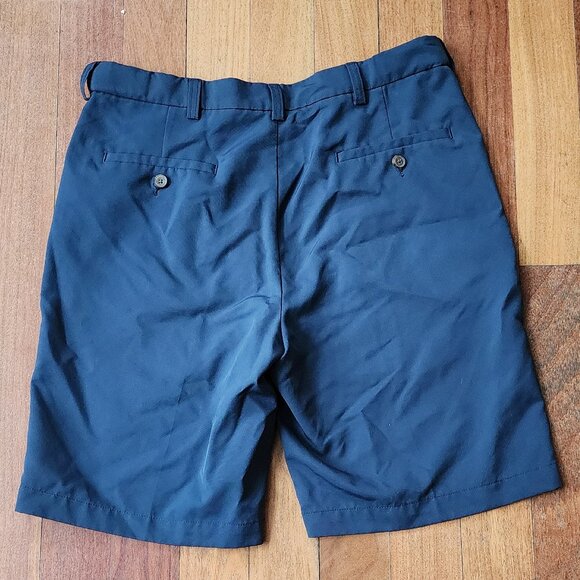 Haggar Clothing Navy Shorts Size 34 - Picture 9 of 12
